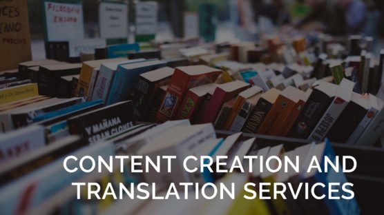 content creation and translation services